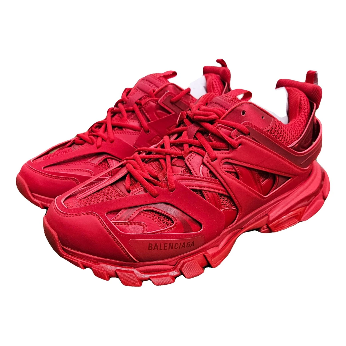 Balenciaga Baskets basses en toile Track